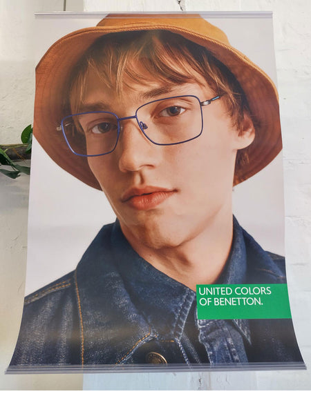 BENETTON MOD. OPTICAL DOUBLE SIDED BANNER SS21-1