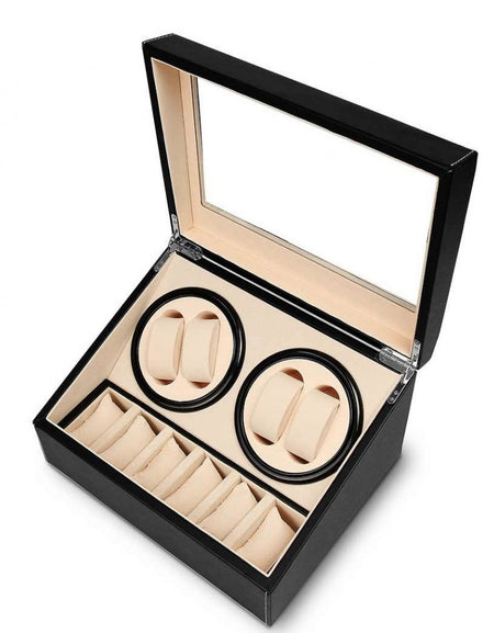 Watch Winder watches + watch case /Carica Orologio + Porta Orologi (36 x29,5x25,5 cm)-0