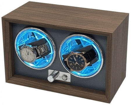 Watch Winder 2 watches - Carica Orologio (28x17x20cm)-0