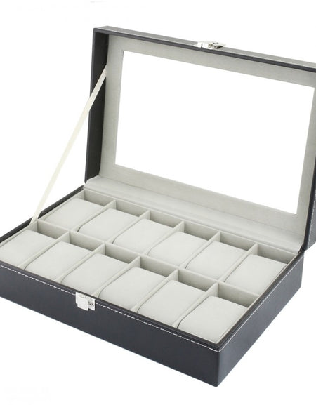 Cofanetto porta orologi / Watch case (31.5x21.5x11.5 cm)-0