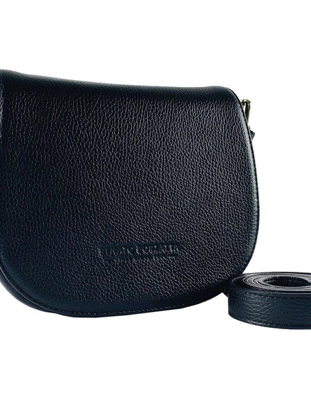 RB1002A | Borsa a Tracolla in Vera Pelle Made in Italy con Tracolla r