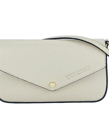 RENATO BORZATTA Elegant Small Shoulder Bag with Removable Chain Strap