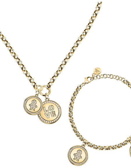 MORELLATO Mod. LOVE Special Set Necklace + Bracelet-0
