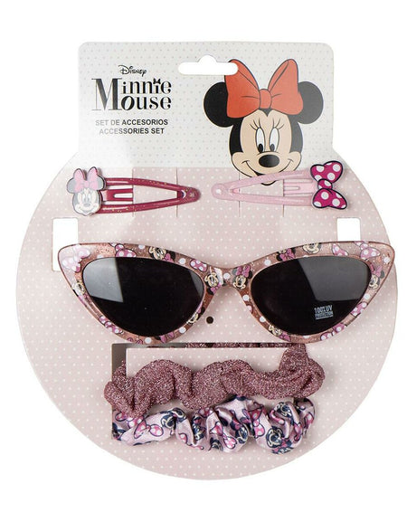 Sunglasses with accessories Minnie Mouse 15 x 17 x 2 cm-0
