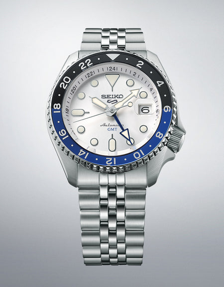 SEIKO 5 Mod. SPORTS AUTOMATIC GMT - WHITE-1