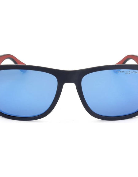 TOMMY HILFIGER SUNGLASSES - TECH LENSES Mod. TH 1556_S MATTE BLUE-1
