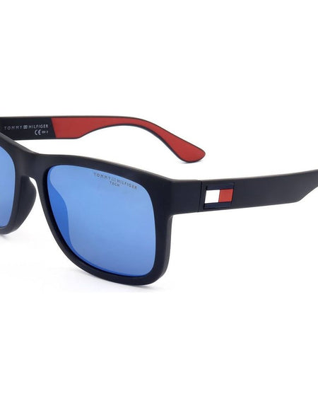 TOMMY HILFIGER SUNGLASSES - TECH LENSES Mod. TH 1556_S MATTE BLUE-0