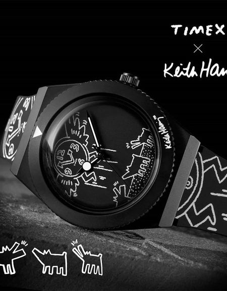 TIMEX Mod. Q X KEITH HARING Special Edt.-1
