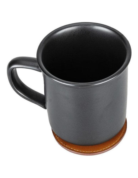 Tucson Genuine Leather Coaster Set of 5 with Holder - Premium Cup Coasters-1