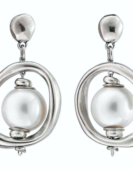 ORECCHINI UNO DE 50 MOD. UD_PEN0444BPLMTL0U-0