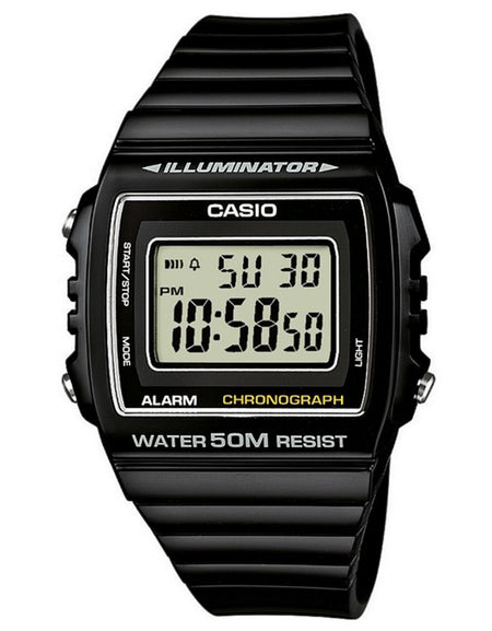 CASIO TIMELESS COLLECTION Mod. SPORT ILLUMINATOR WR 50M. ALARM. CHRONOGRAPH - BLACK-0