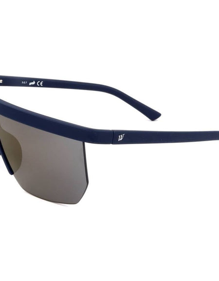 WEB SUNGLASSES Mod. WE0221 MATTE BLUE-0