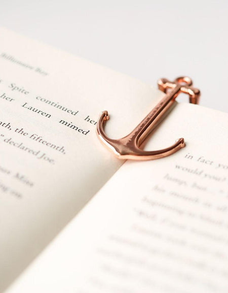 Book Anchor - Gold & Rose Gold