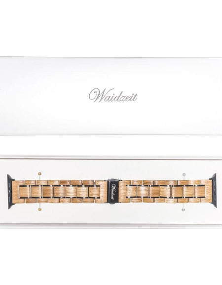 Waidzeit Smartwatch strap - Barrique Wine Barrel suitable for Apple