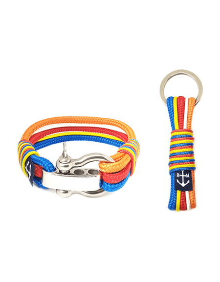 Buddhist Nautical Bracelet and Keychain-0