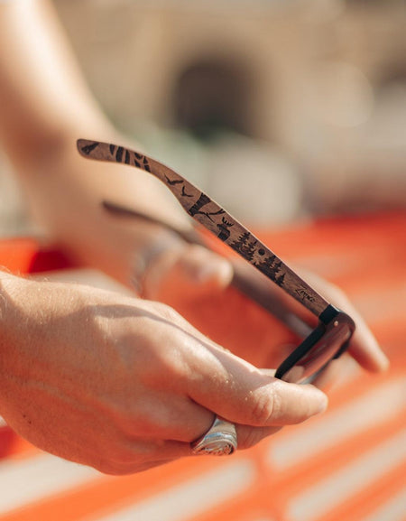 Eyewood | Engraved wooden sunglasses - The North-0