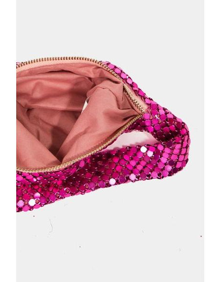 Fame Sequin Disc Handbag: Dazzling Elegance Defined