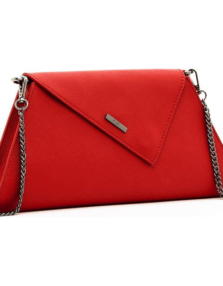Angelica Red Clutch Purse
