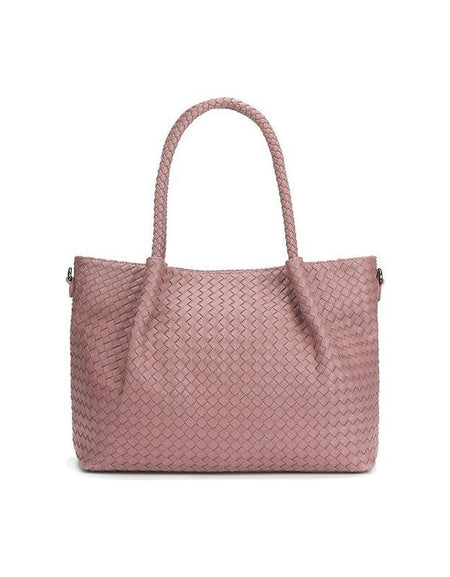 Korean Style Woven Large Capacity Portable Handbag