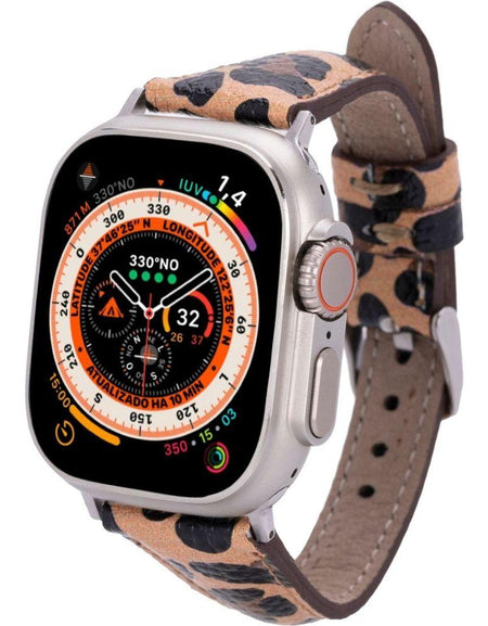 Buford Slim Leather Bands for Apple Watch 9, Ultra 2 & SE-10