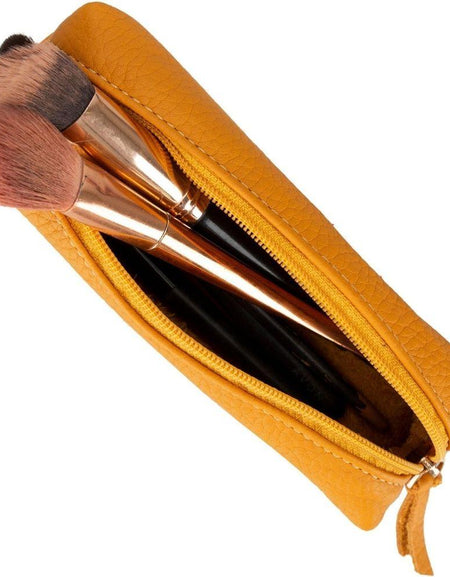 Centennial Multipurpose Leather Pencil Case and Makeup Bag-10