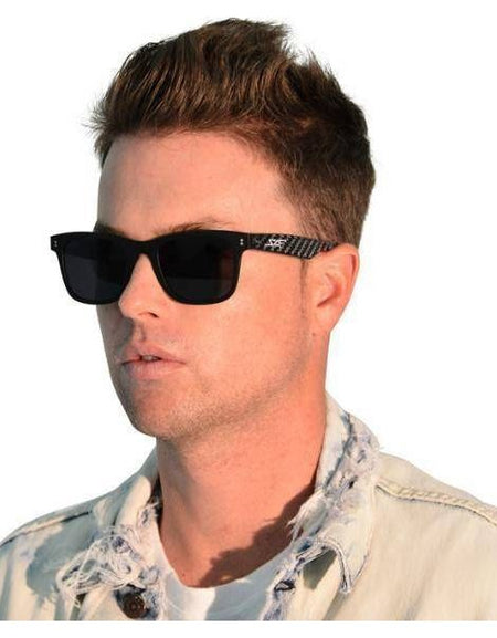 ●CLASSIC● Real Carbon Fiber Sunglasses (Polarized Lens | Acetate Frame