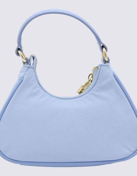 CHIARA FERRAGNI Blue Luxe Shoulder Bag