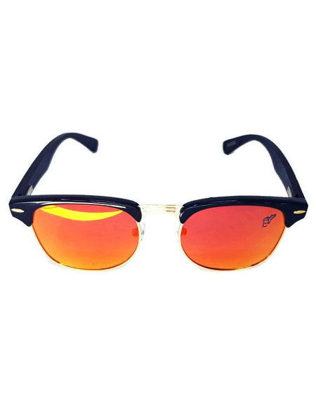 Black Bamboo Club Sunglasses, Polarized Sunset Lenses, HandCrafted