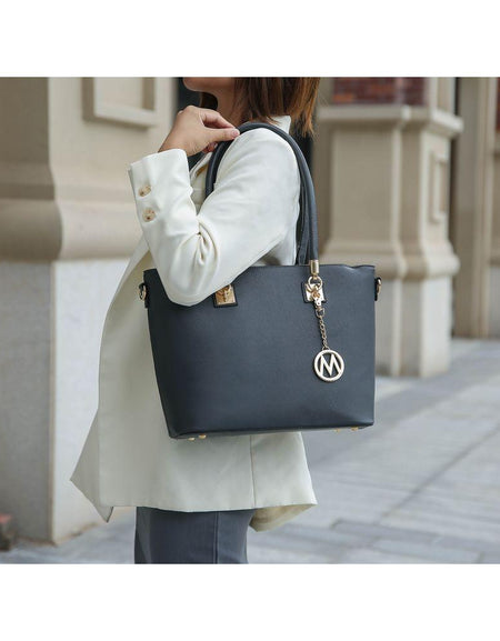 Mia K. Vanessa Tote & Wallet Set Handbag for Women