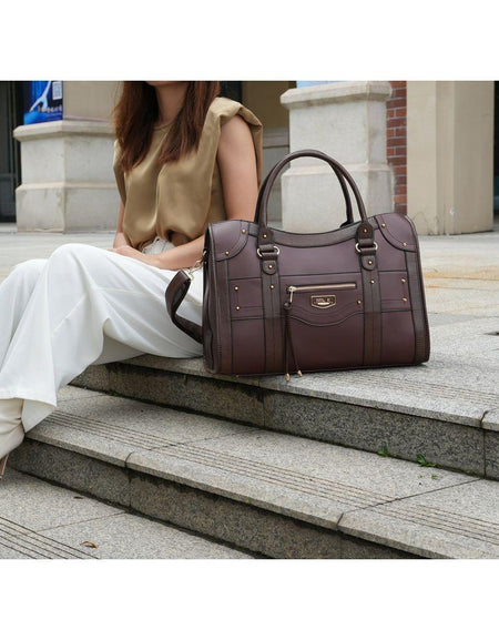 Patricia Vegan Leather Women Duffle Bag - Elevate Your Travel Experience