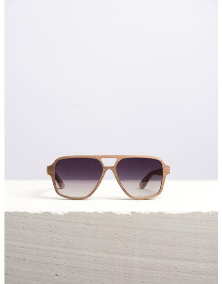 Oblique - Wooden Sunglasses for Men