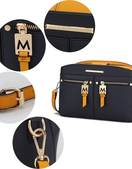 Mia K. Zoely Cross-body: Luxury Vegan Leather Handbag