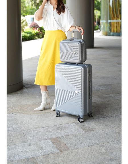 Felicity Carry-on Hardside Spinner and Cosmetic Case Set