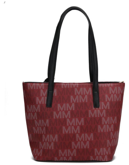 3PC Aylet M Tote with Mini Bag and Wristlet Pouch