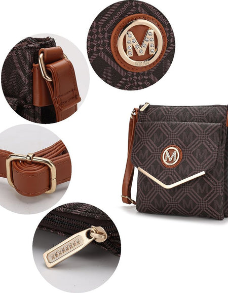 Cahier Milan M Signature Crossbody Bag