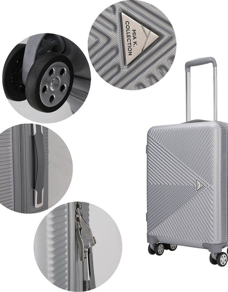 Felicity Carry-on Hardside Spinner and Cosmetic Case Set