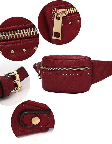 Camilla Quilted Belt Waist Bag - A Touch of Elegance