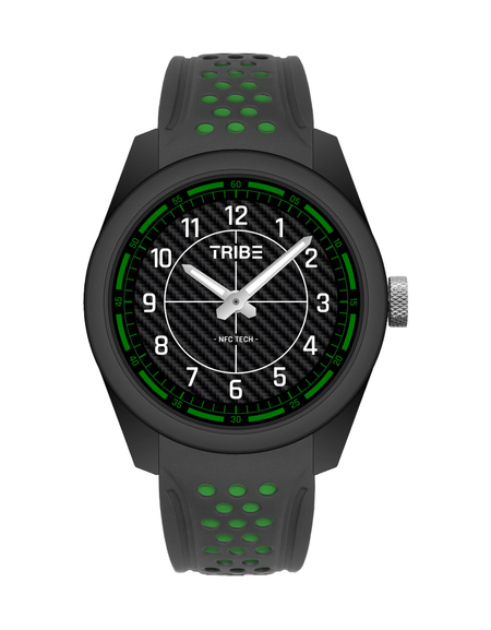 TRIBE T1B-Green: A Luxe Connectivity Timepiece