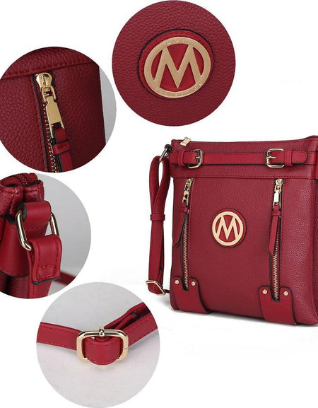 Veronika Crossbody Handbag - A Symphony of Style in Vegan Leather