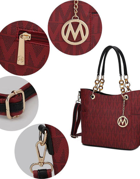 Kissaten Milan M Signature Tote Handbaag