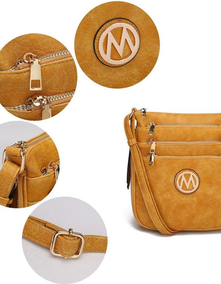 Salome Expandable Multi-Compartment Crossbody