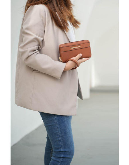 Kane Vegan Leather Women Satchel Bag with Wallet