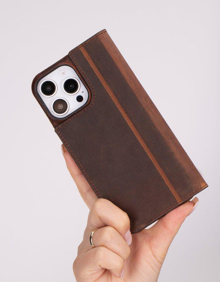 Decatur Leather iPhone 16 Pro Folio Case-0