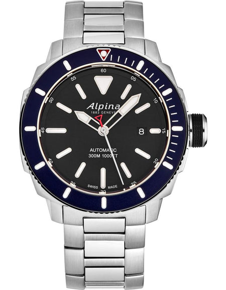 Alpina Men's AL-525LBN4V6B 'Seastrong' Diver Watch