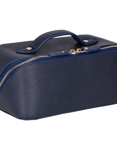 Ella Leather Make up Bag-11