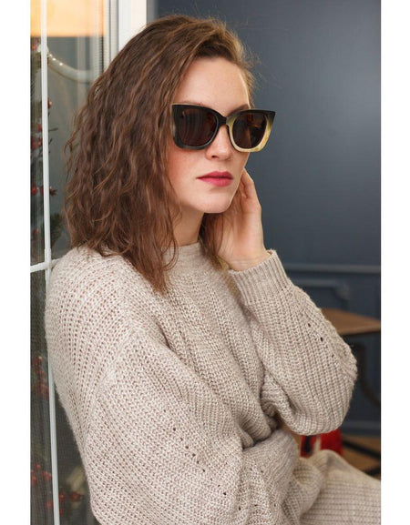 Custom sunglasses real natural animal cow horn