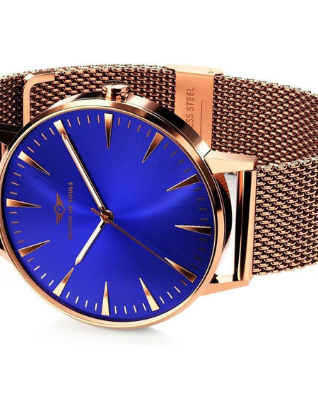 Argo | Rose Gold Gloss - Cobalt Blue