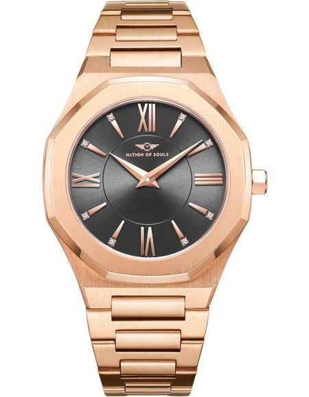 Livia | Rose Gold - Smoke