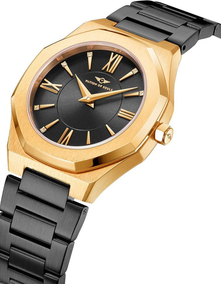 Livia | Gold - Black