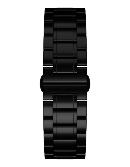 Black Brushed Link Bracelet